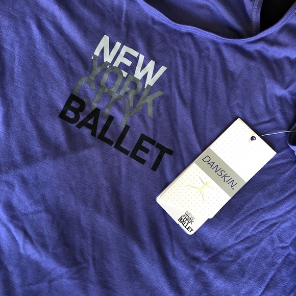 Danskin Tops - NYC Ballet purple tank top